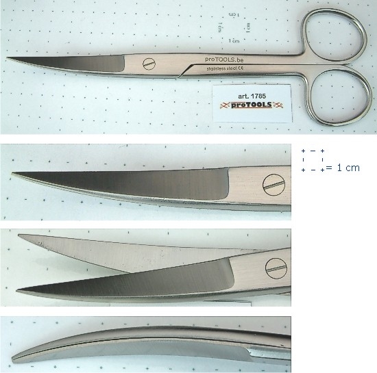 Universal Scissors Curved - sharp/sharp - 16,5 cm