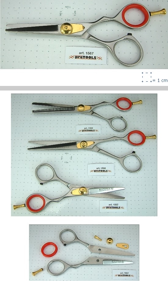 Professional Barber Scissors proTOOLS - 12,5 cm