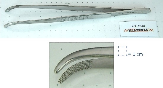 Universal Forceps Curved round - 14 cm
