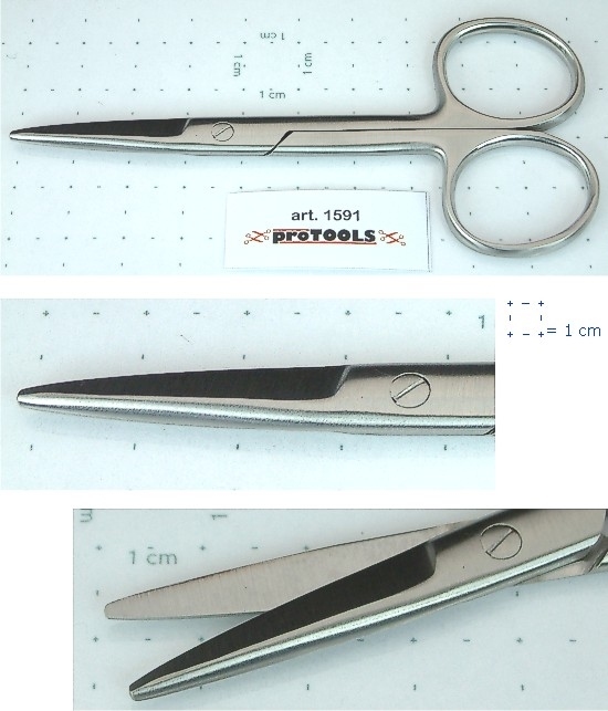 Universal Scissors Mayo - Fine round/round - 10 cm