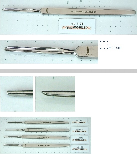 Gouge Chisel mod. 43 - 2 mm