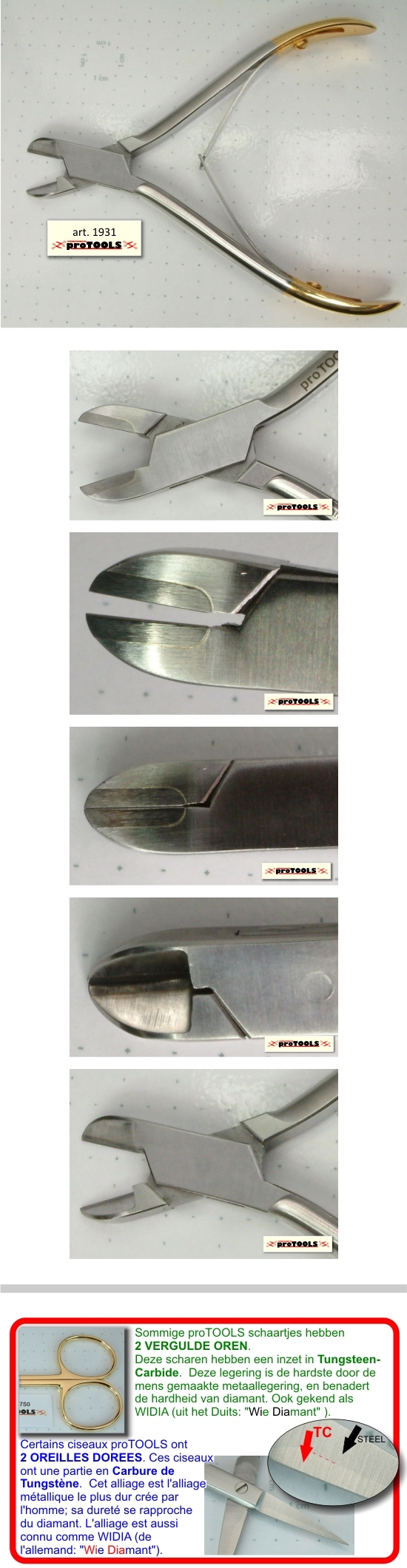 Pliers - TC Diagonal cutter - 12,5 cm