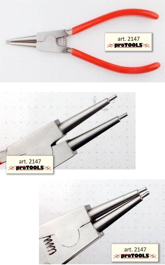 proTOOLS Ring Opener Pliers  / Circlip plier 16 cm