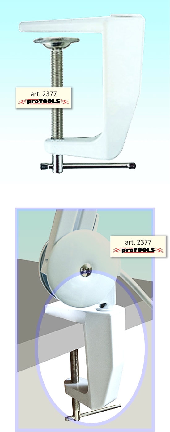Clamp for Lamp on Swing Arm