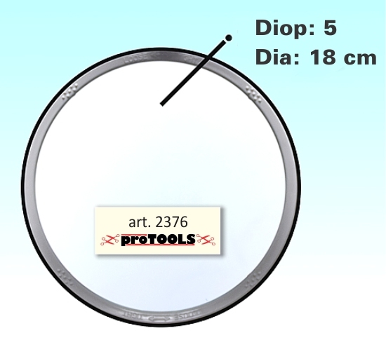 Lentille dioptrie 5 (dia. 18 cm)