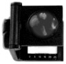Folding Magnifier dia  25 mm met LED verlichtinr